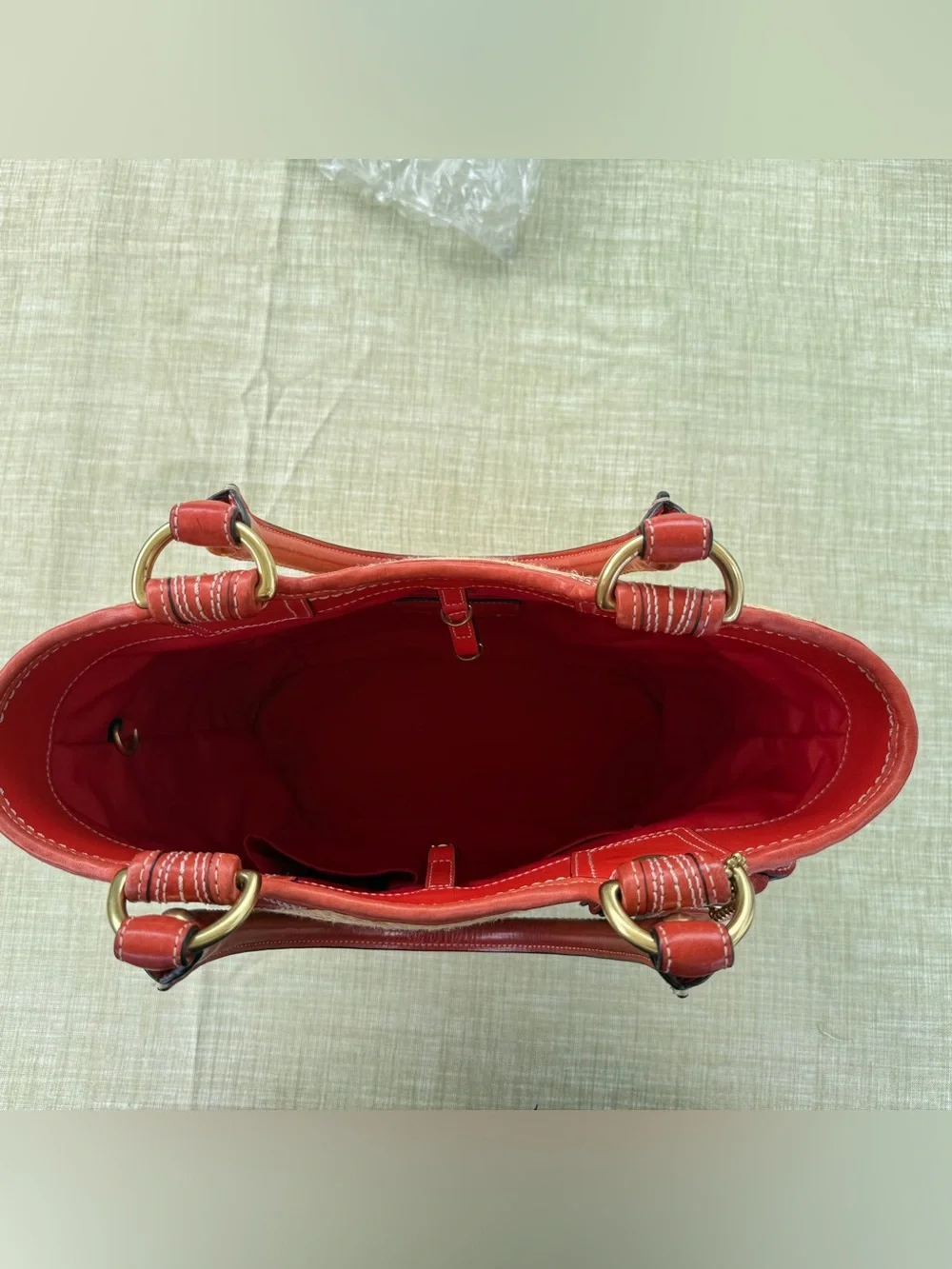 2008 Coach Bleecker Straw Tote